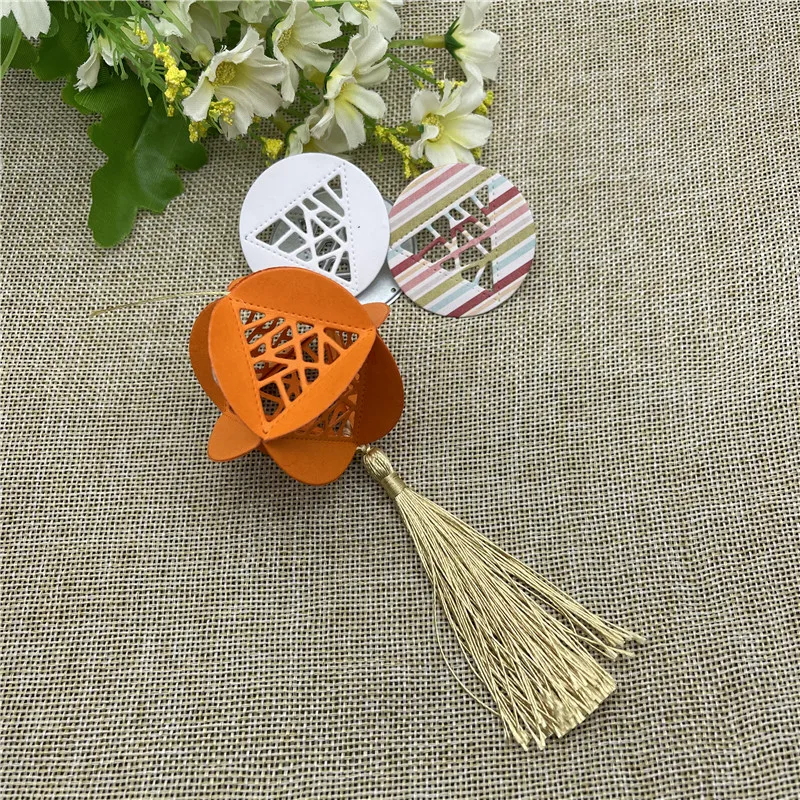 

3D Flower Hollow Pattern Metal Cutting Dies Stencils For DIY Scrapbooking Decorative Embossing Handcraft Die Cutting Template