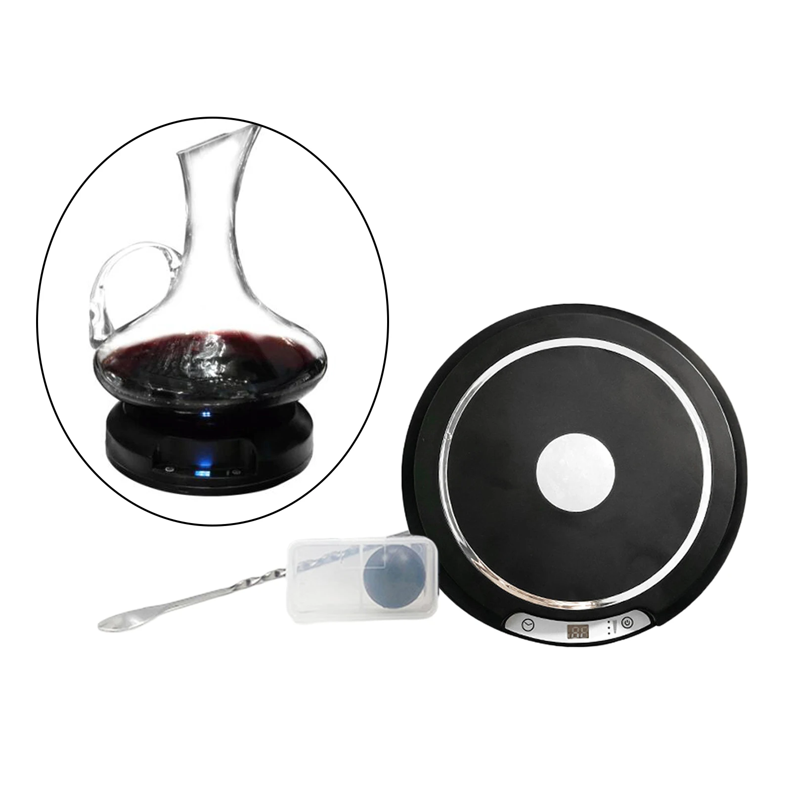 

Auto Decanter Set Electric Fast Decanter For Wine Dining Decor 1 Set