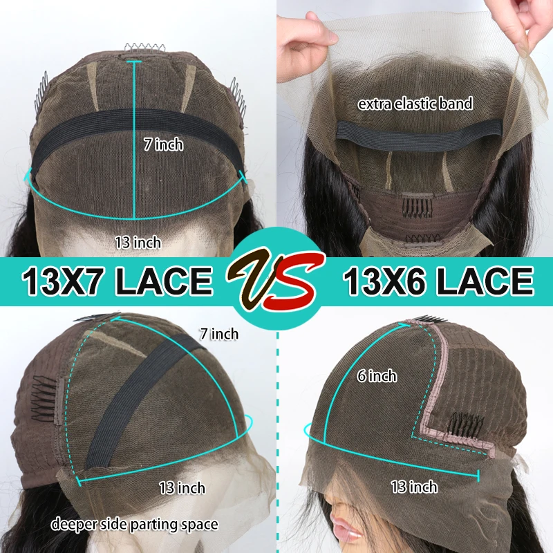 Накладные человеческие волосы 13x7 полностью закрытые бесклеевая передняя часть