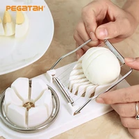 multifunction egg cutter plastic egg slicer sectioner cutter mold creative flower shape kitchen eggs gadgets
