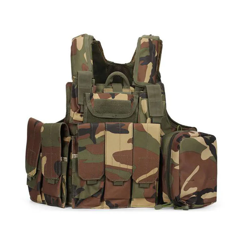 

Tactical CIRAS Molle Vest Armor Plate Carrier with Magazine Pouch Military Airsoft Paintball Chest Rig Vest Hunting Accessories