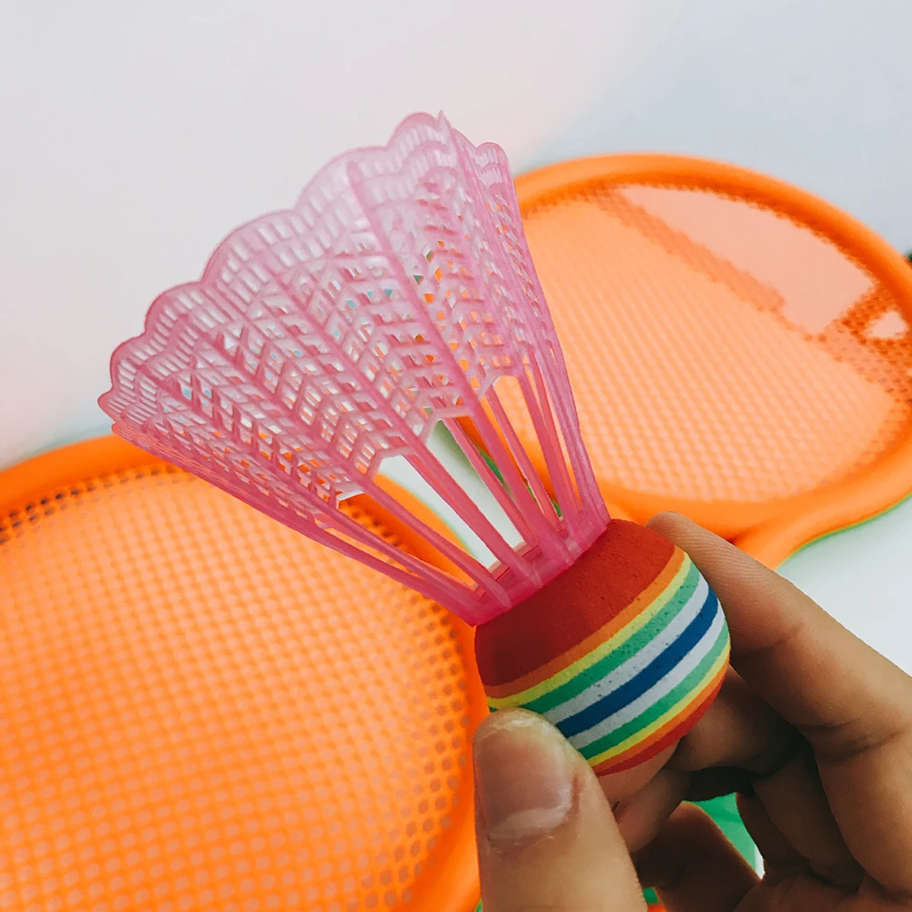 Детская Спортивная нейлоновая Теннисная ракетка для бадминтона Интерактивная