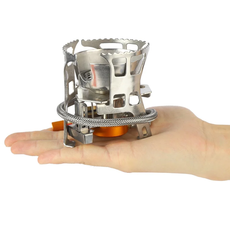 

Уличная газовая плита, газовая горелка для кемпинга, складная электронная плита, походные портативные складные плиты 2900 Вт