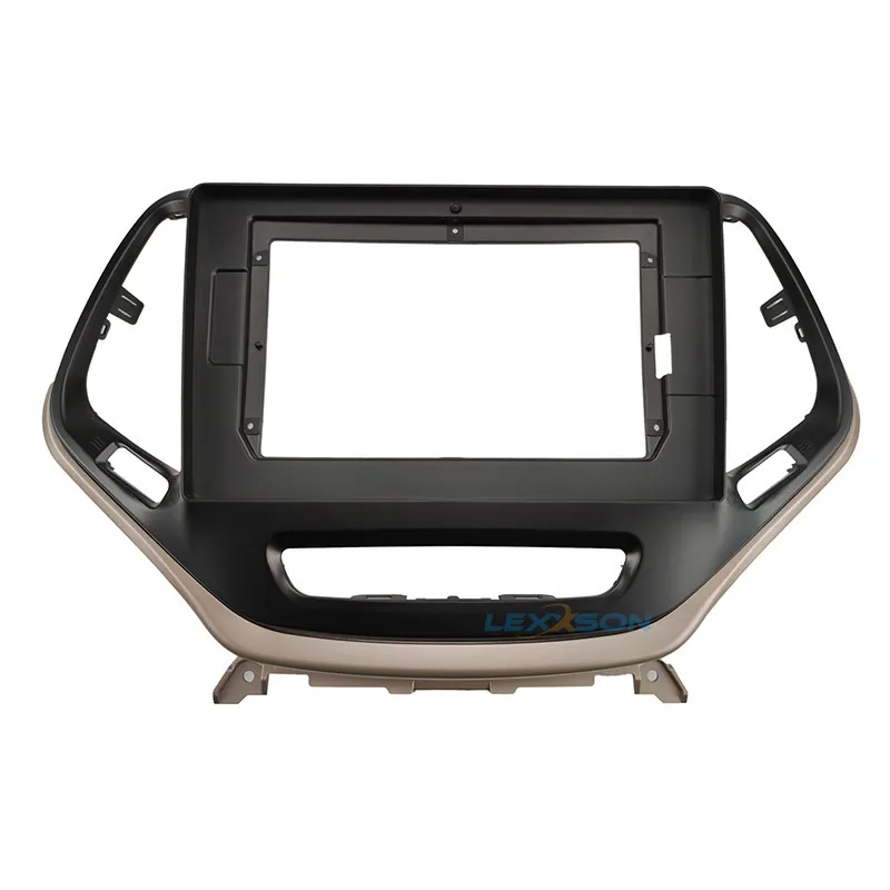 Комплект обшивки автомобильного фасции Для JEEP Cherokee 2015-2019 двойная Din