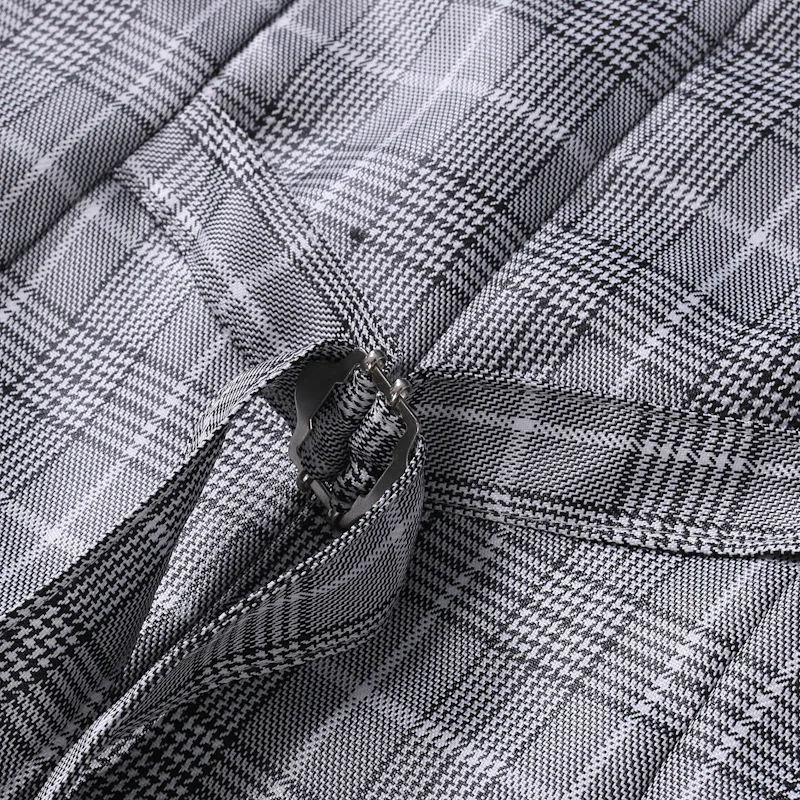 

Autumn New Plaid Vest Business Gentleman Houndstooth Single Breasted Men's Casual Vest Suit Vest Waistcoat Weste MJ160