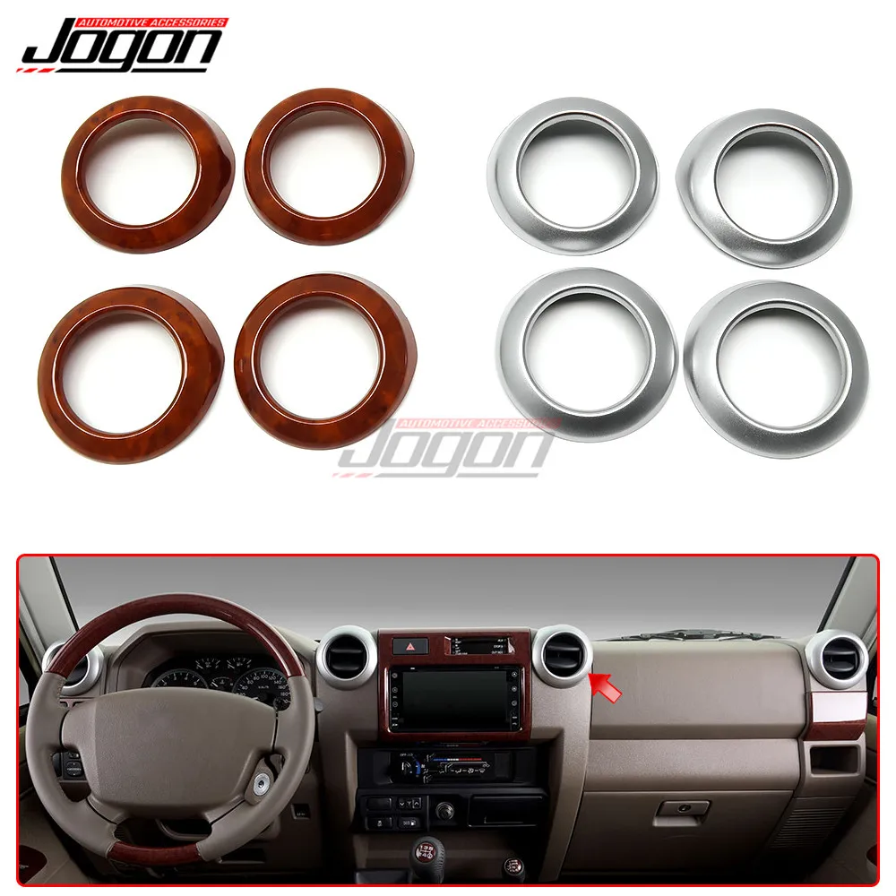 

Car Console Air Condition Outlet Vent Cover Trim For Toyota Land Cruiser LC70 LC71 LC76 LC79 LC78 FJ70 HZJ75 VDJ78 HZJ79 Pickup
