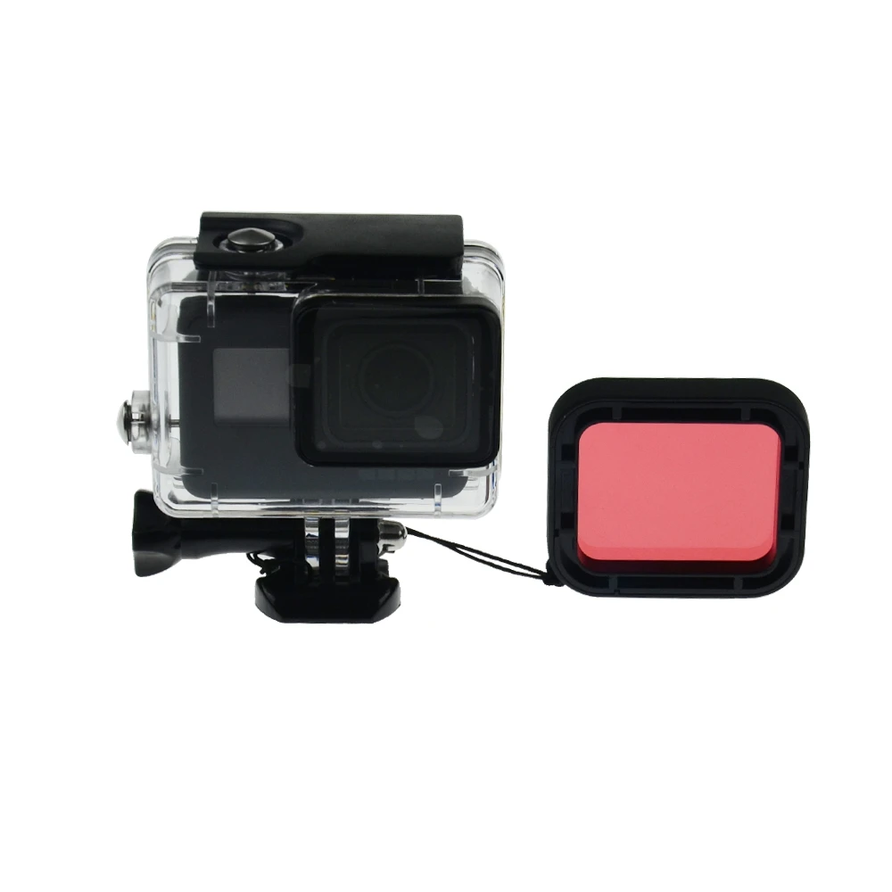 Чехол для подводной камеры фильтр дайвинга GO216 GOPRO 5 аксессуары Go Pro красный