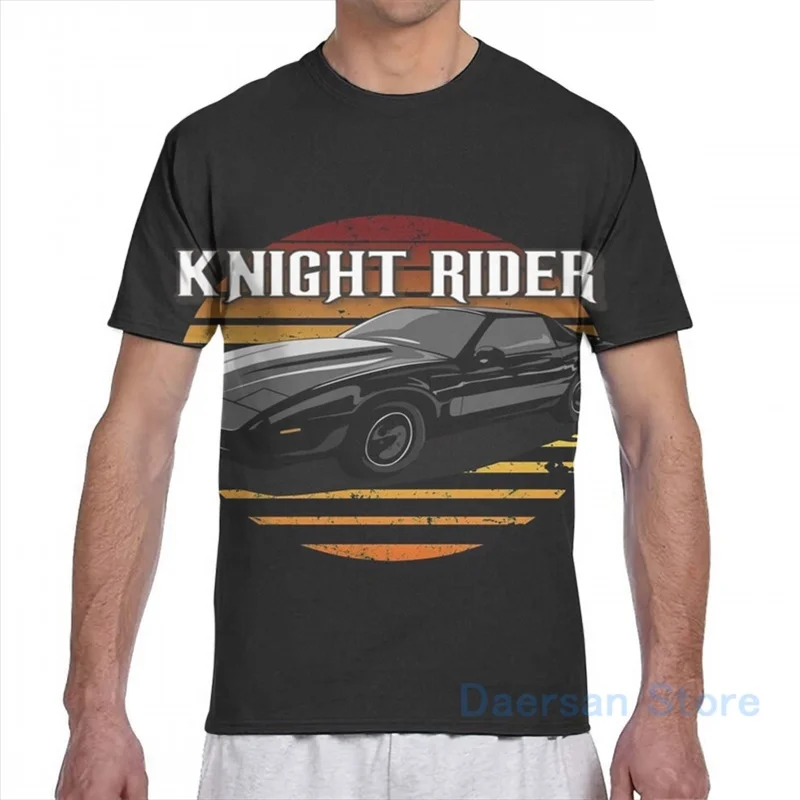 Футболка Мужская/женская с принтом рыцаря райдера модная тенниска короткими