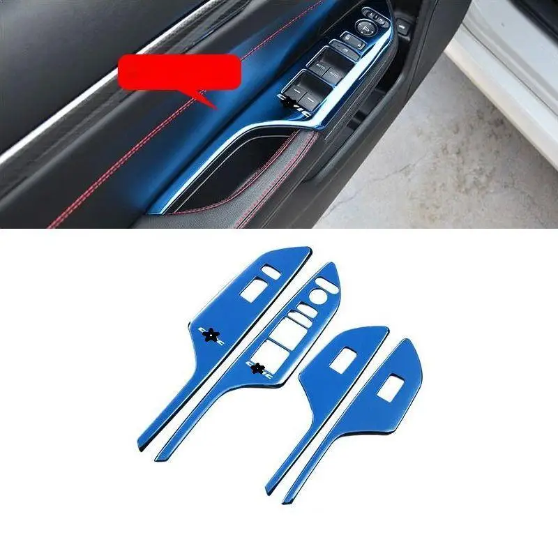 Декоративная хромированная Автомобильная Модифицированная ручка переключения