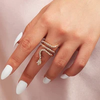 2021 european punk type summer fashion finger jewelry decoration wholesale 1pcs retro dragon ring vintage snake spider anillos
