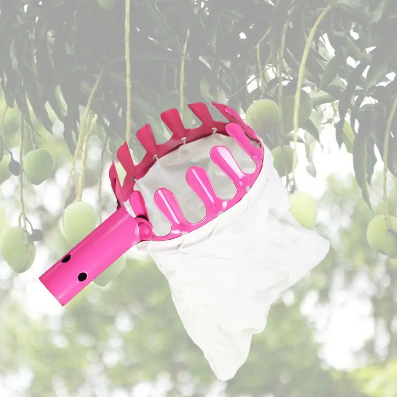 13MA металлический фруктовый пикап Оранжевый персик инструменты огород Сад