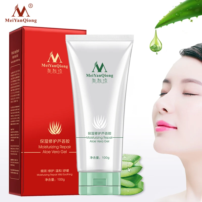 

100g Aloe Vera Face Cream Soothing Gel Repair Moisturizing Acne Whitening Gel Natural Plant Extract Nourishing Face Skin Cream