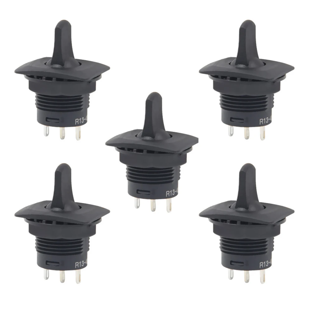 

5PCS R13-402I SCI Bilateral Reset Toggle switch Rocker Toggle Switch