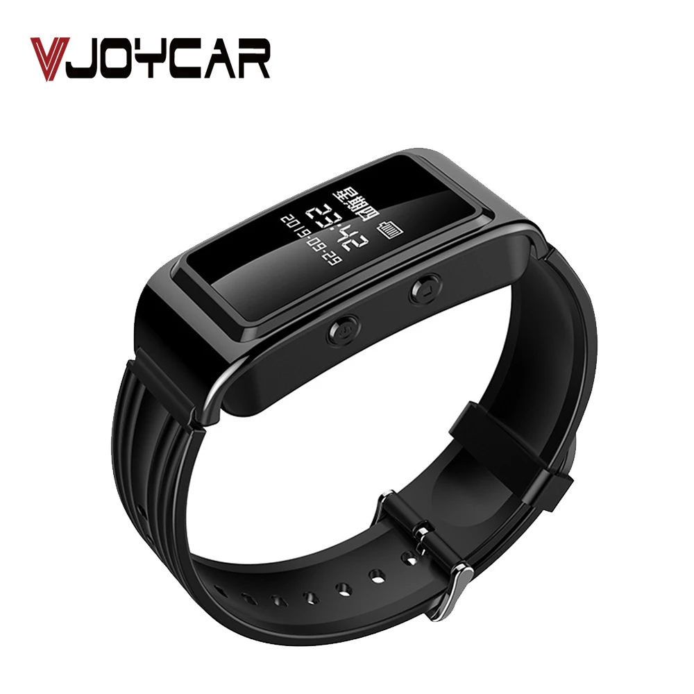 VJOY CCTV Камера голос Регистраторы D6 Мини цифровой браслет с ЖК дисплеем часы s 1080P