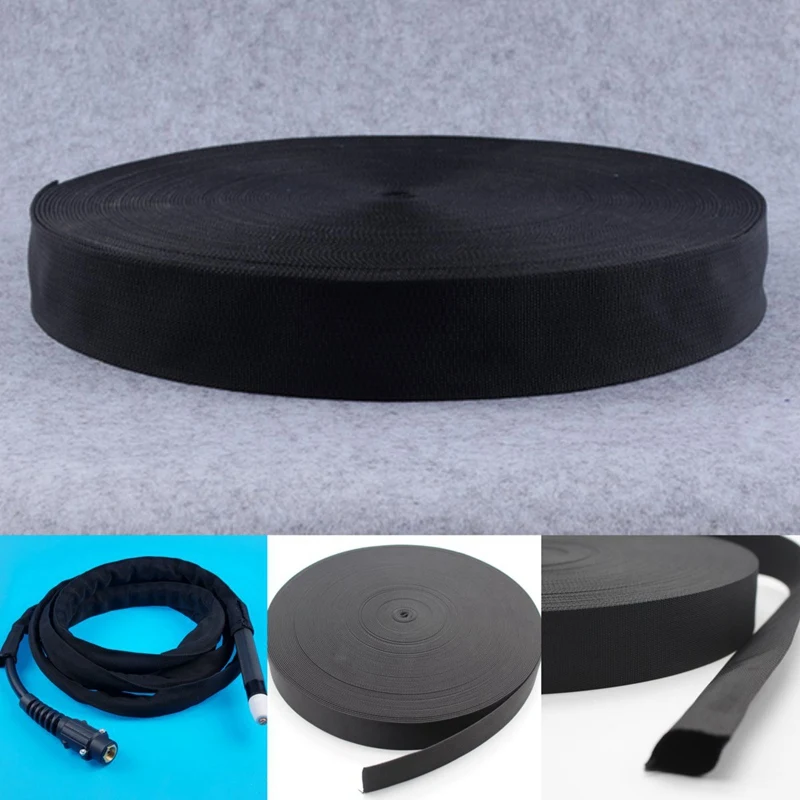HOT-27Mm нейлоновый защитный рукав оболочка покрытие кабеля сварочный Tig фонарь гидравлический шланг пайка сварочные принадлежности Инструменты