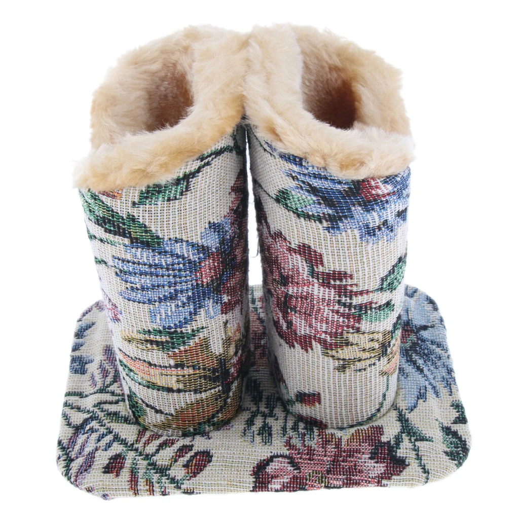 Двойная головка с плюшевой подкладкой вертикальная подставка под очки держатель