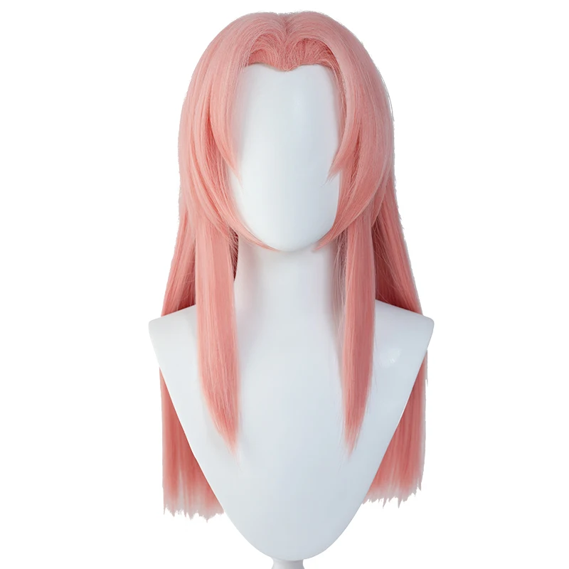 DokiDoki Anime Cosplay Haruno Sakura Wig Pink Cute Halloween Long Young Version |