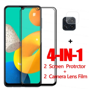 glass for samsung galaxy m32 screen protector for samsung m12 m22 m32 42 m52 5g tempered glass phone film for samsung galaxy m32 free global shipping