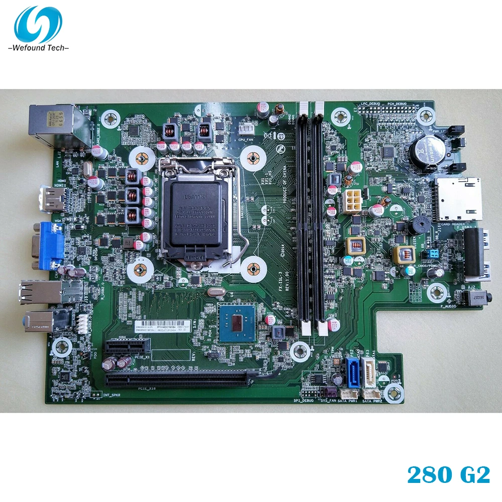 Материнская плата для рабочего стола HP 100% G2 SFF H110 280-001 908959-001 | Компьютеры и офис