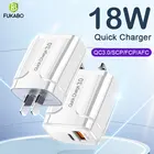 Быстрое зарядное устройство 4,0 3,0 QC PD зарядное устройство 18 Вт QC4.0 QC3.0 USB Type C быстрое зарядное устройство для iPhone 12 11 Huawei Xiaomi Samsung PD зарядное устройство