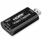 Rullz 4K USB 2,0 Аудио Видео карта захвата 1080P HDMI Камера PS4 игра плата сбора данных видео Регистраторы прямые трансляции коробка захватами