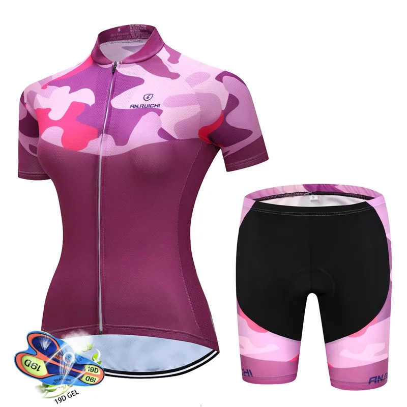 Женская командная одежда для велоспорта 2020 дышащая велосипедная форма горного