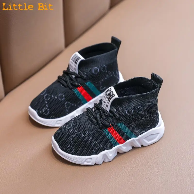 

A Baby's Hair Generation Shoes, Woven Autumn Boys' And Girls' Net Red Socks Children's Breathable Baby Walking Sho