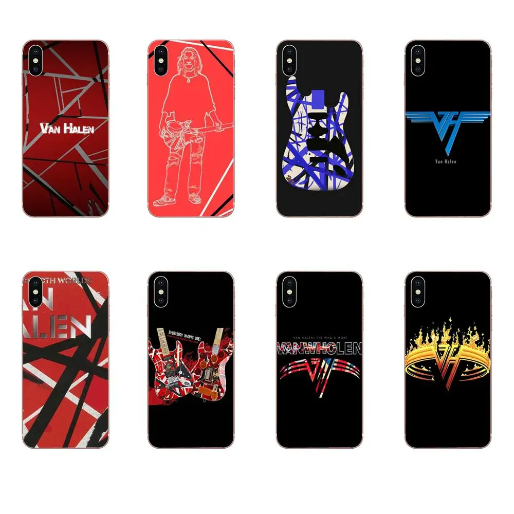 Эдди Van Halen оригинальным способом для Huawei Honor 4C 5A 5C 5X6 6A 6X7 7A 7C 7X8 8C 8S 9 10 10i 20 20i Lite рro ТПУ