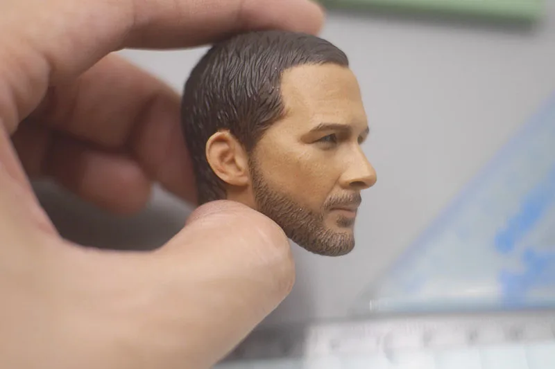 

M014 American Detective 1/6 Scale Short Hair Male Head Sculpt Fit 12" Muscle Man Action Figrue Body Minitimes Toys