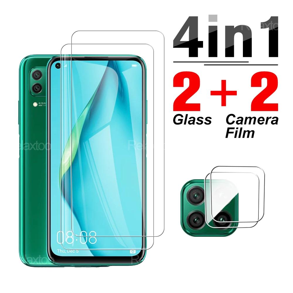 Защитное стекло 4 в 1 для камеры Huawei P40 Lite E P20 Pro P30 Light P 40 30 20 P40Lite e 20Lite 30Lite|Защитные