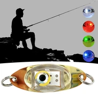 mini size eye shape night fishing underwater fish lure led flashing light tackle tool winter outdoor night fishing accessories