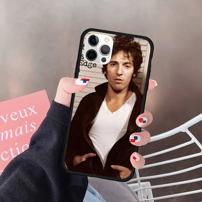 Чехол для Iphone с принтом Брюса спринстина купить чехол 5 дюймов 6 6s 7 8 11 12 X Xs Xr Pro Plus Max