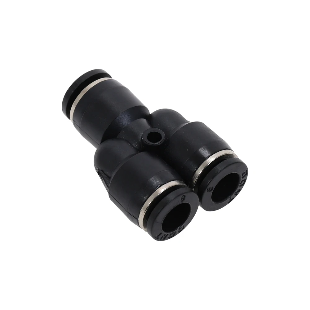 Черная 3 сторонняя Y образная пневматическая трубка с наружным диаметром 4 16 мм