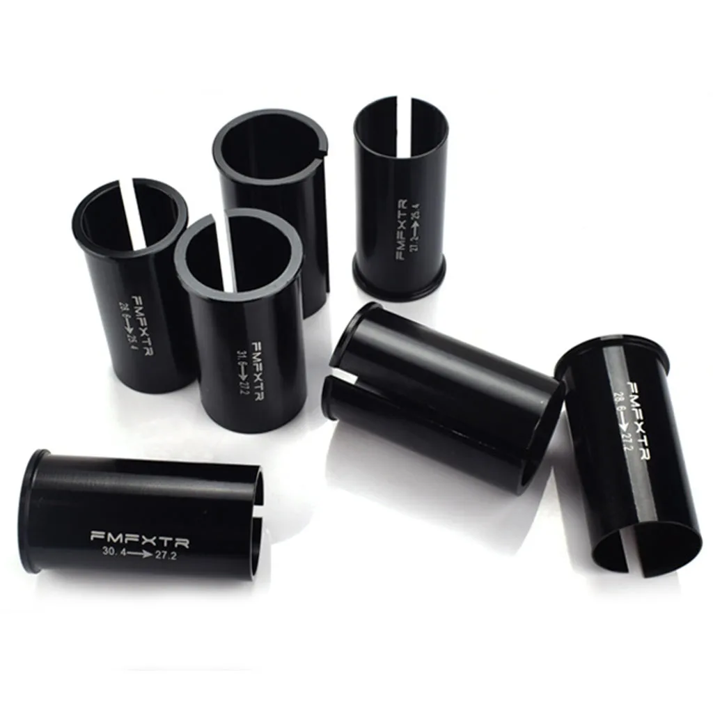 

Bike Seatpost Reducer Tube Shim Sleeve, Seat Post Adapter Black Suit for MTB Bike, Mountain Bike, Road Bike