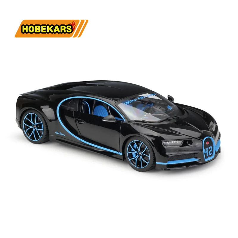 Bburago литая под давлением модель спортивного автомобиля Chiron 1:18 из металлического
