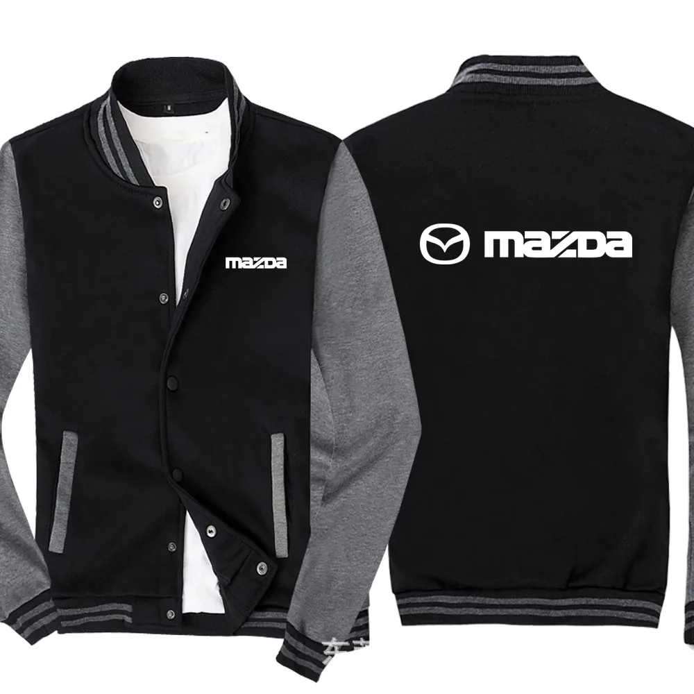 

2020 NEW Spring Autumn Sweatshirt for Mazda Men Slim Fit Jacket Men Hip Hop Harajuku Unisex Baseball Jacket uniform