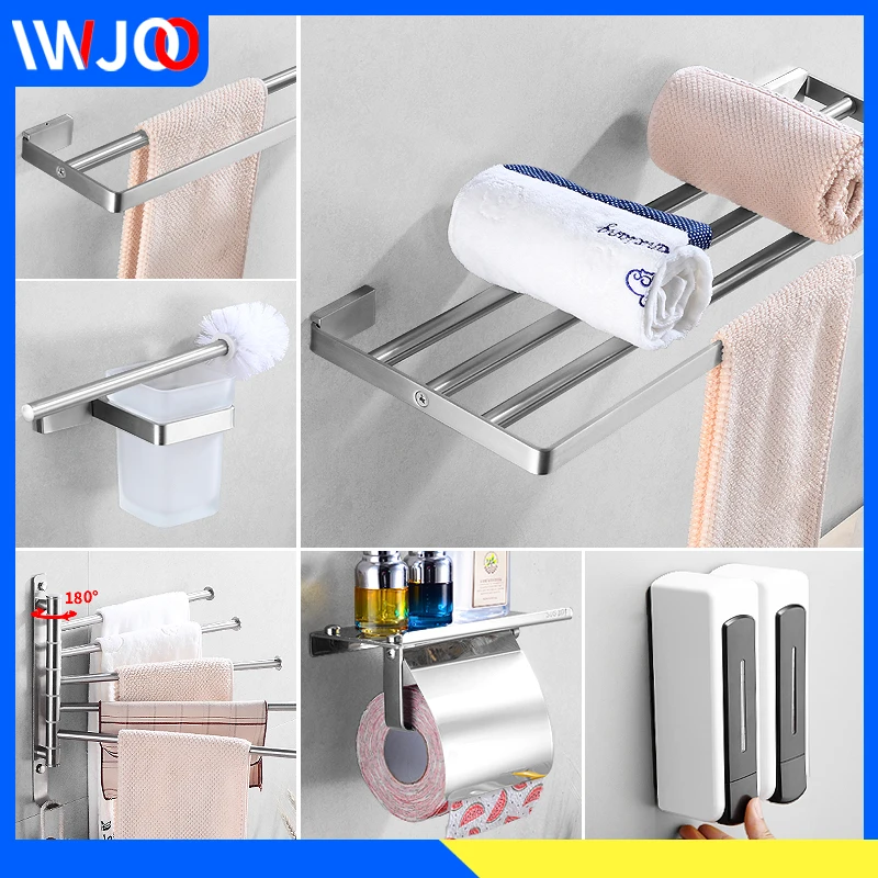 Вешалка для полотенец подвесной держатель из нержавеющей стали вращающийся