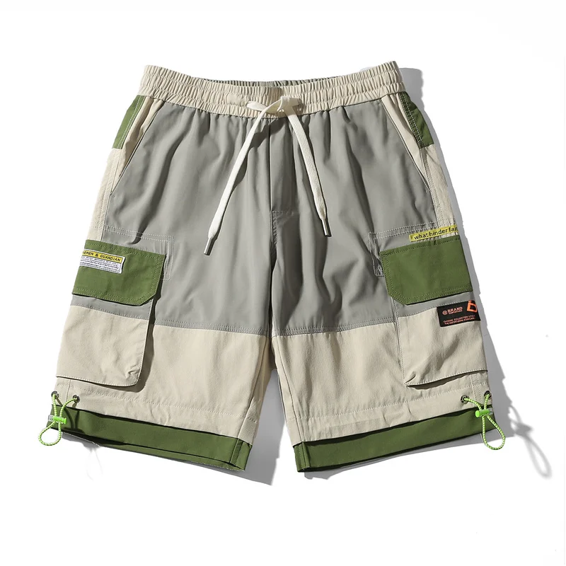 

New Summer Men's Military Cargo Shorts Mens Fashion Casual Cotton Shorts Male Loose Multi-Pocket Shorts Homme Breeches Shorts
