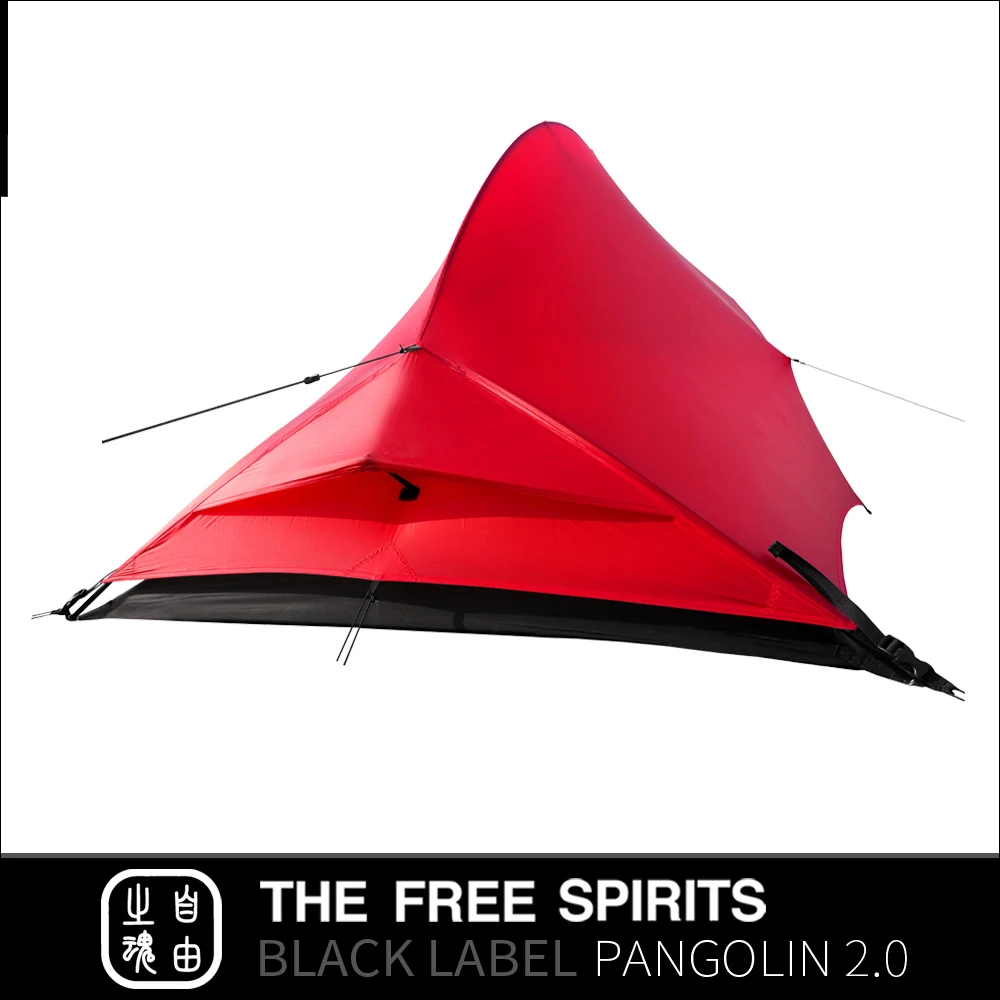The Free Spirits TFS Pangolin2.0 Tent 20D nylon silicon coating 2-person Outdoor Hiking Ultralight Camping 3-Season tent | Спорт и