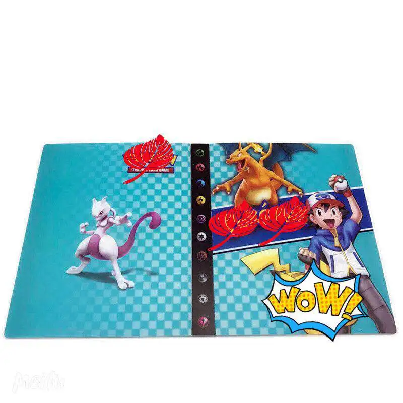 10 240 шт. держатель Альбом игрушки коллекции pokemones карты Альбом Книга Топ загруженный список игрушки подарок для детей - Цвет: 10