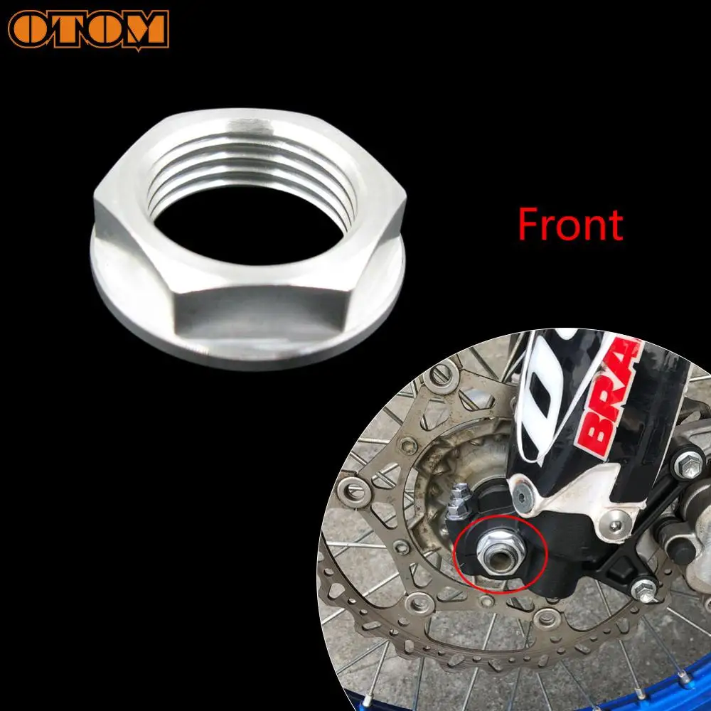 Болты винтовые OTOM для мотоцикла M18 передняя и задняя оси колеса M22 YAMAHA YZ125 YZ250 WR250F