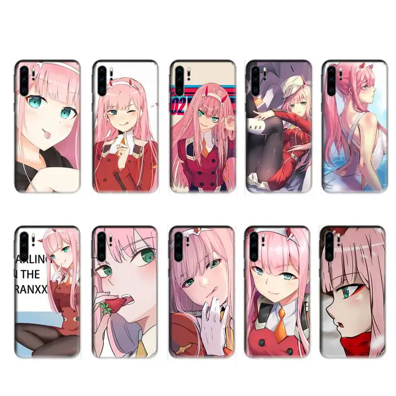 

Darling in the franxx 002 Case for Huawei p30 p20 p40 E Pro Lite p smart s 2020 y8p y6p y7 Cover Nova 5t Mate 10 20 30 Lite