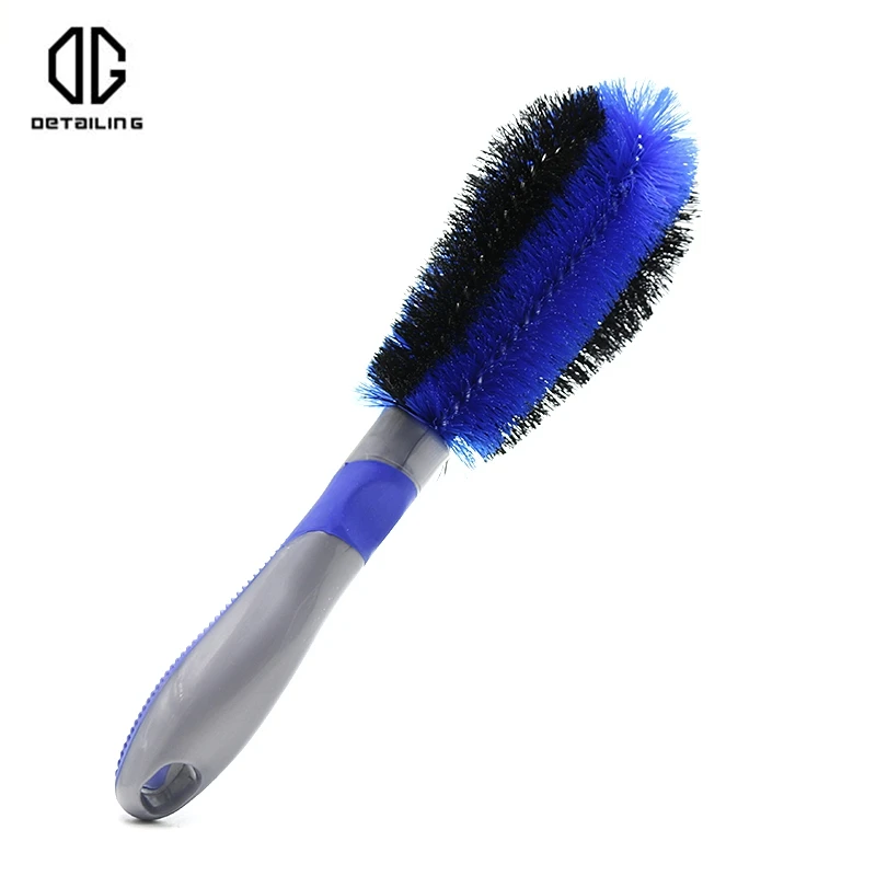 Щетка с мягкой пластиковой щетиной для мойки колесных шин автомобилей и