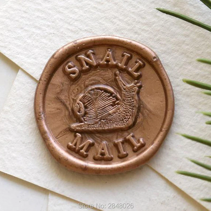 Печать Улитка почта печать для печати растений воска вечеривечерние свадебных