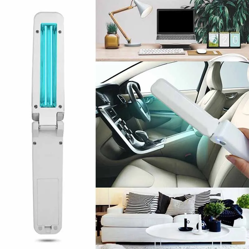 УФ палка лампы дезинфекции 220 В Lampara кварцевая лампа Портативный ручной бытовой