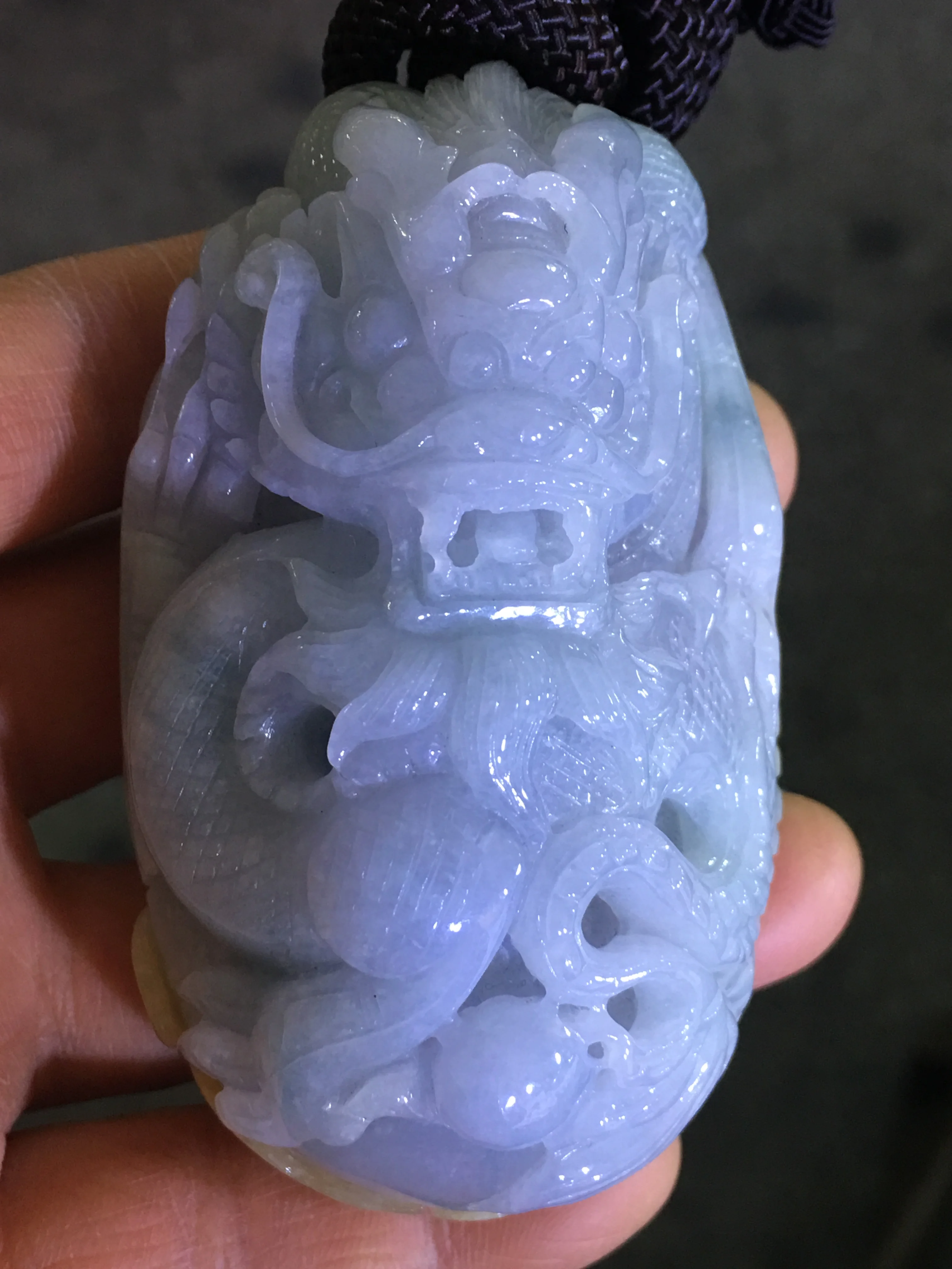 

Natural 7A Myanmar jade Handcarved jade dragon green jade pendant jade necklace men pendants jewelry jade necklaces