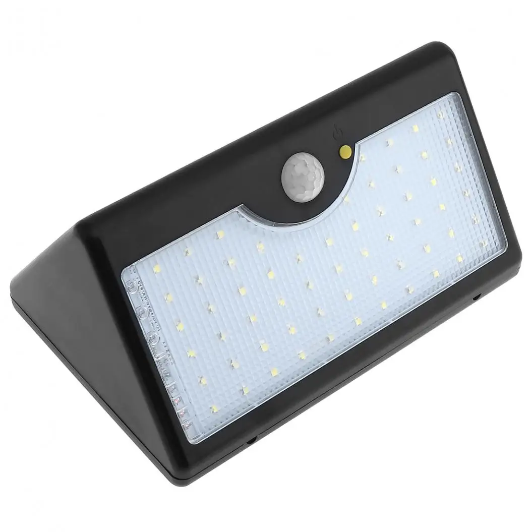 Super Bright Upgraded 60LED Rechargeable Solar Power PIR Motion Sensor Wall Light In One Lamps for Garden/Home/Street | Лампы и