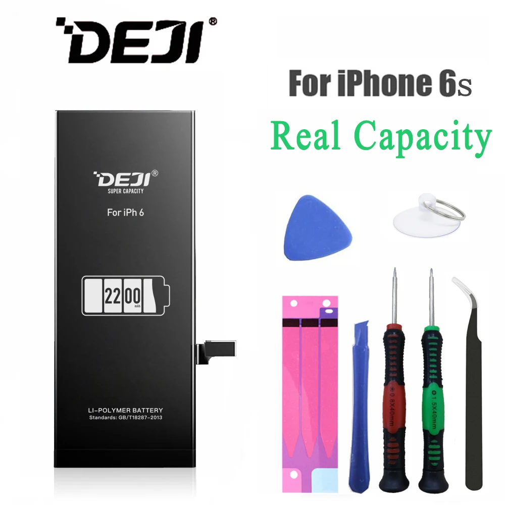 

Литиевый аккумулятор DEJI для iPhone 6, 6s, 6SP, 7g, 7P