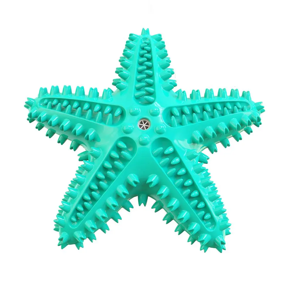 

Molar Dog Toy Starfish Vocal Pet Dog Molar Stick Pet Supplies Dog Toothbrush Resistant Ball Anti-bite TPR Pet Funny Toy