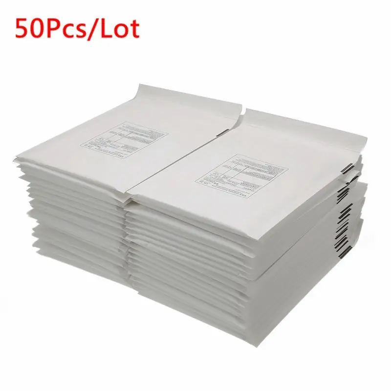 Конверты из пузырчатой бумаги 50 шт./лот|Бумажные конверты| |